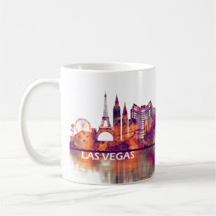Caneca De Café Las Vegas Nevada Skyline