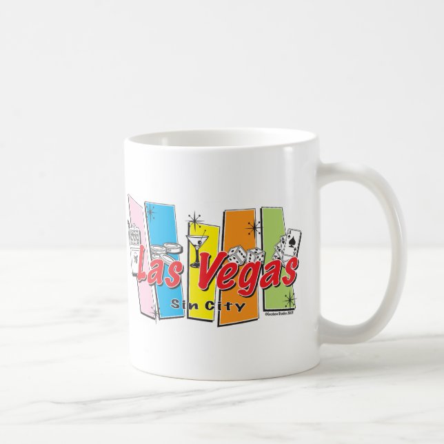 Caneca De Café Las Vegas-Sin-City (Direita)