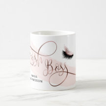 Lash Boss Makeup Eyebrow Olhos Lashes Rosa Dourado