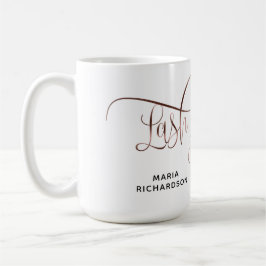 Caneca De Café Lash Boss Makeup Eyebrow Olhos Lashes Rosa Dourado