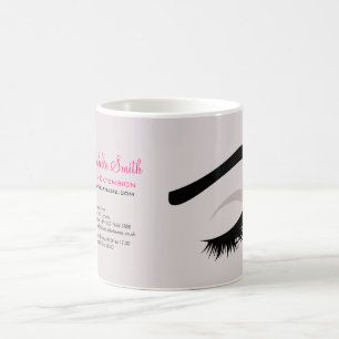 Caneca De Café Lash Lash Ramal marca da empresa