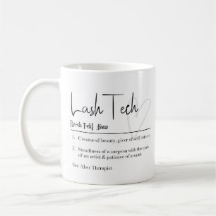 Caneca De Café Lash Tech Mug