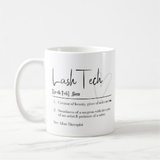 Caneca De Café Lash Tech Mug