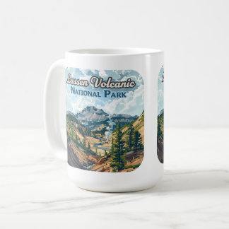 Caneca De Café Lassen Volcanic Park California Volcano