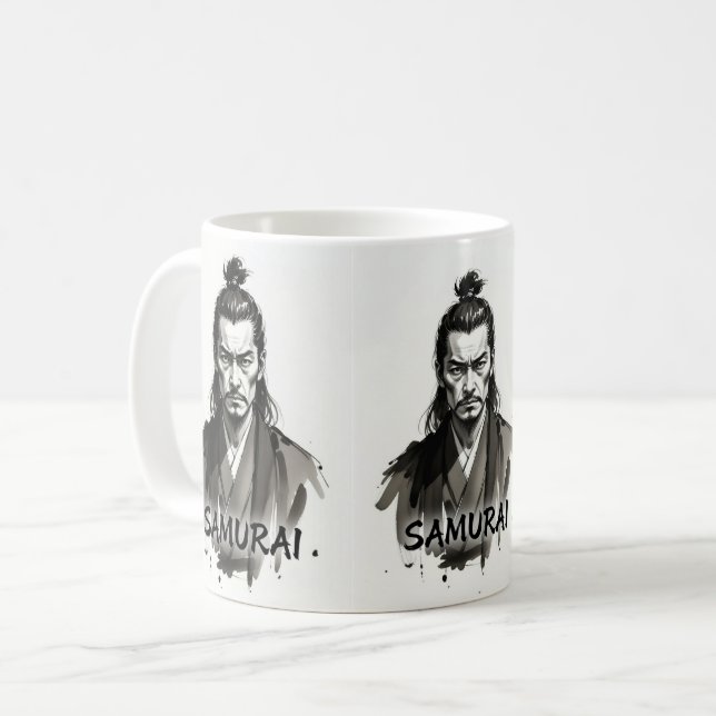 Caneca De Café Last Fighting Samurai  (Frente Esquerda)