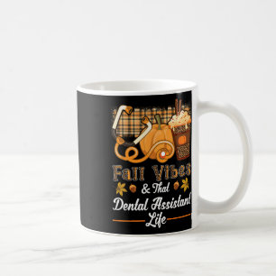 Caneca De Café Latão de Especiarias de Pumpkin de Vida Dentária e