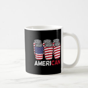 Caneca De Café Latas Americanas Engraçadas Quarto 4 De Julho Patr