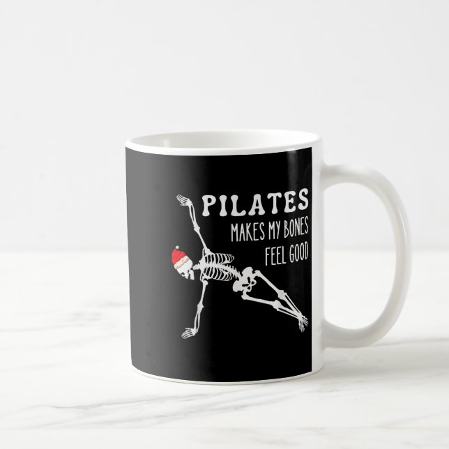 Caneca De Café Lates de Esqueleto Fazem Meus Ossos Se Sentir Bem  (Direita)