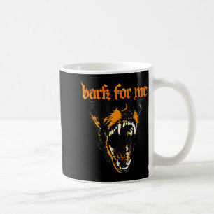 Caneca De Café Latido Engraçado para Amantes de Cães Assustadores