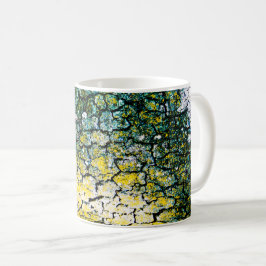 Caneca De Café Latido verde e amarelo