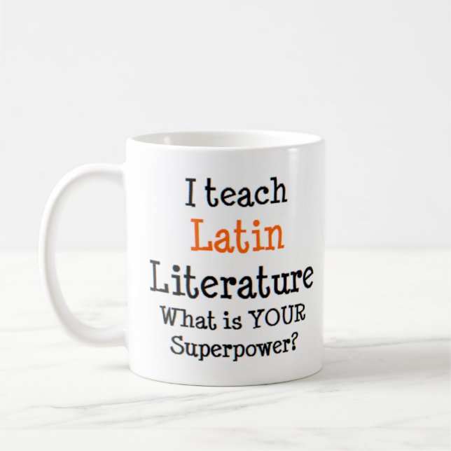 Caneca De Café latina (Esquerda)