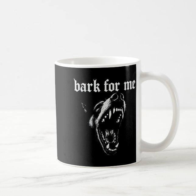 Caneca De Café Latir para Mim Cachorro Engraçado (Direita)