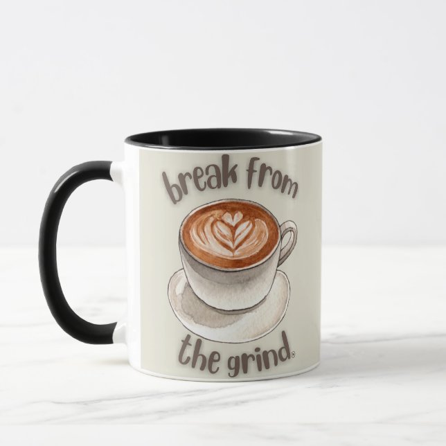 Caneca de Café Latte (Esquerda)