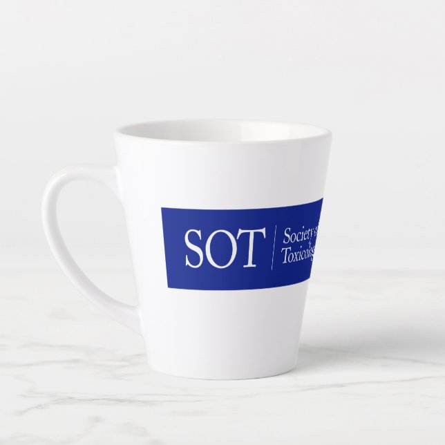 Caneca De Café Latte 12 oz Latte Mug - Toxicologia do Vamos (Esquerda)