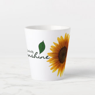 Caneca De Café Latte 12 oz. Latte Mug - Você É Meu Sol