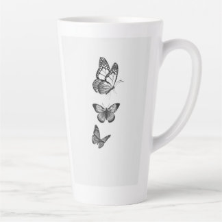 Caneca De Café Latte 1. **Material:** Feito de cerâmica de alta qualida