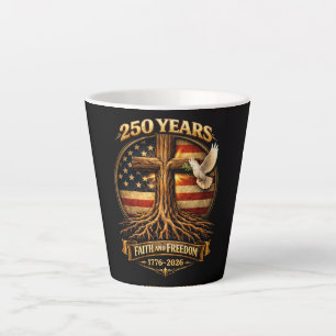Caneca De Café Latte 250º Aniversário
