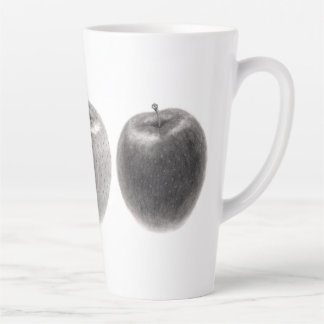 CANECA DE CAFÉ LATTE 3個のりんご 横