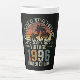 Caneca De Café Latte 30 Anos Incríveis Vintage 1996