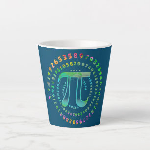 Caneca De Café Latte 3 14 Pi Física De Matemática Número Irracional