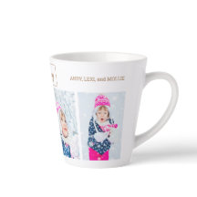 4 Foto de Natal Collage Dashing Snow Avô