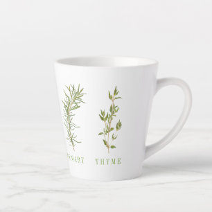 Caneca De Café Latte 4 Lata-Lata FRESCA DE HERBS