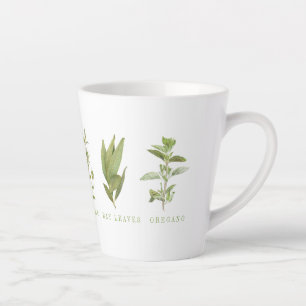 Caneca De Café Latte 6 Cama de lata de HERBS FRESCA