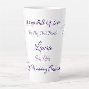 Caneca De Café Latte 6 personalizado - design de latte mug