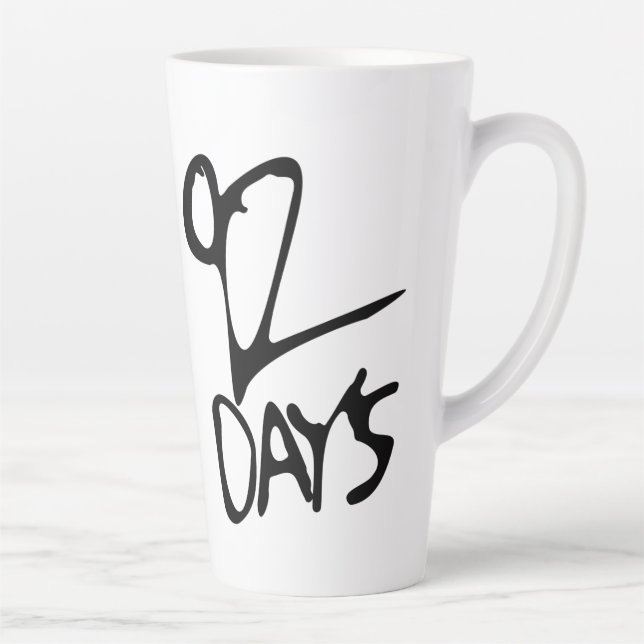 Caneca De Café Latte 92 dias (Direita)