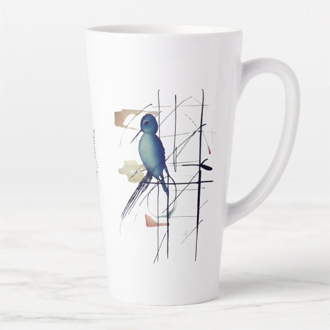 Caneca De Café Latte A demi captif 1 (Direita)