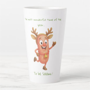 Caneca De Café Latte A época mais maravilhosa do ano... para ser Salami