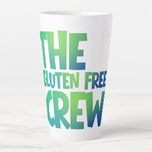 Caneca De Café Latte A Equipe Sem Glúten