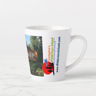 Caneca De Café Latte A ilha selvagem de Errington