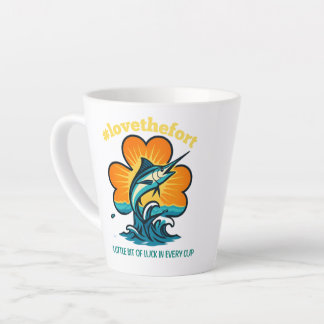 Caneca De Café Latte A Little Bit of Luck In Every Cup Latte Cup