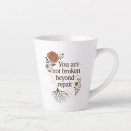 Caneca De Café Latte A Mug do Thread de Reparação