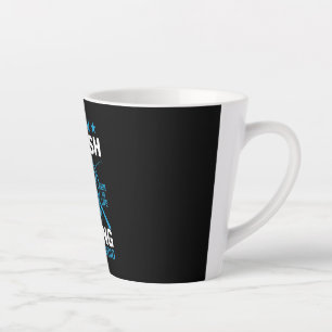 Caneca De Café Latte A Pesca É Meu Exercício Cardiovascular