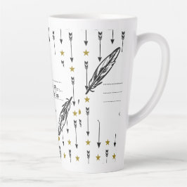 Caneca De Café Latte A Sip of Love and Friendship