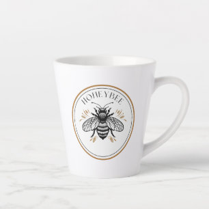 Caneca De Café Latte Abelha