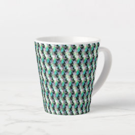 Caneca De Café Latte Abstrato digital standard design 1221 - Latte Mug