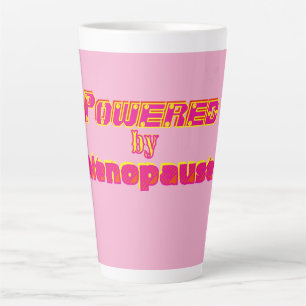 Caneca De Café Latte Acionado pela Menopausa 1