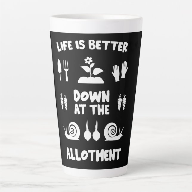 Caneca De Café Latte Acondicionamento (Frente)