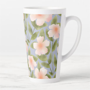 Caneca De Café Latte Adelação do Flor