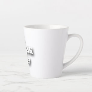 Caneca De Café Latte Adesivo