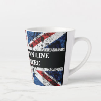 Caneca De Café Latte Adicione seu texto ao Travesseiro decorativo de si