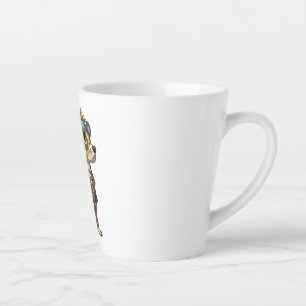 Caneca De Café Latte Adventure Dog