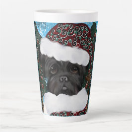 Caneca De Café Latte Affenpinscher