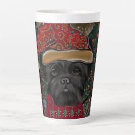 Caneca De Café Latte Affenpinscher