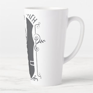 Caneca De Café Latte Afiliados Aos Hustlers