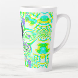 Caneca De Café Latte Afropunk Lata-Lata Sem Cubo