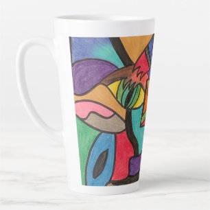 Caneca De Café Latte Agressão Curiosidade Latte